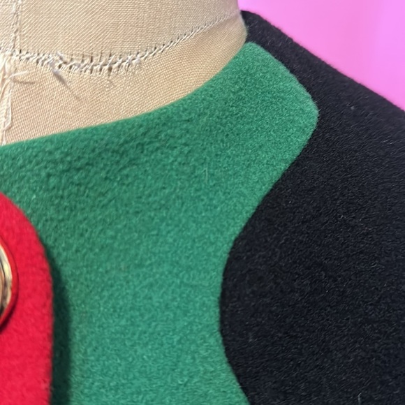 Moschino Cheap Chic Wool Puzzle Jacket Boxy - Picture 7 of 12